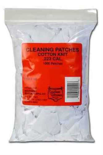 Cotton Knit Cleaning Patches .223 Cal. - Bulk Bag 1000 Per
